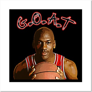 MJ 23 - THE GOAT Posters and Art